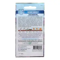 Семена цветов Астра однолетняя (игольчато-коготковая) "Гигант виолет", ц/п,  0,05 г