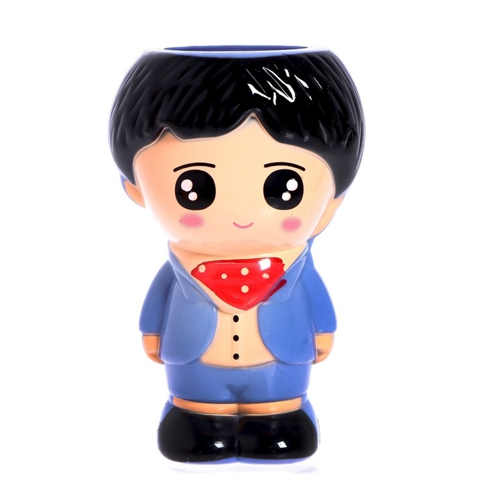 Набор для опытов &laquo;Весёлые прически: Мальчик&raquo;, выращиваем травку