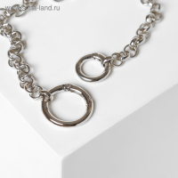 Кулон &laquo;Цепь&raquo; бесконечное сплетение, цвет серебро, L=45 см