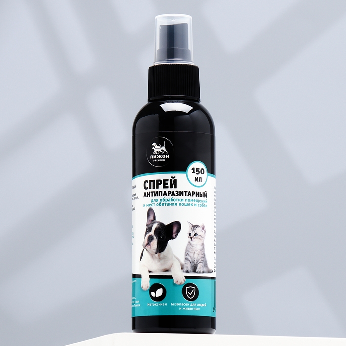Биоспрей от паразитов &laquo;Пижон Premium&raquo; для обработки помещений и мест обитания, 150 мл