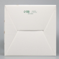 Коробка кондитерская с окном, сундук, &laquo;Уютный новый год&raquo; 20 х 20 х 20 см, Новый год