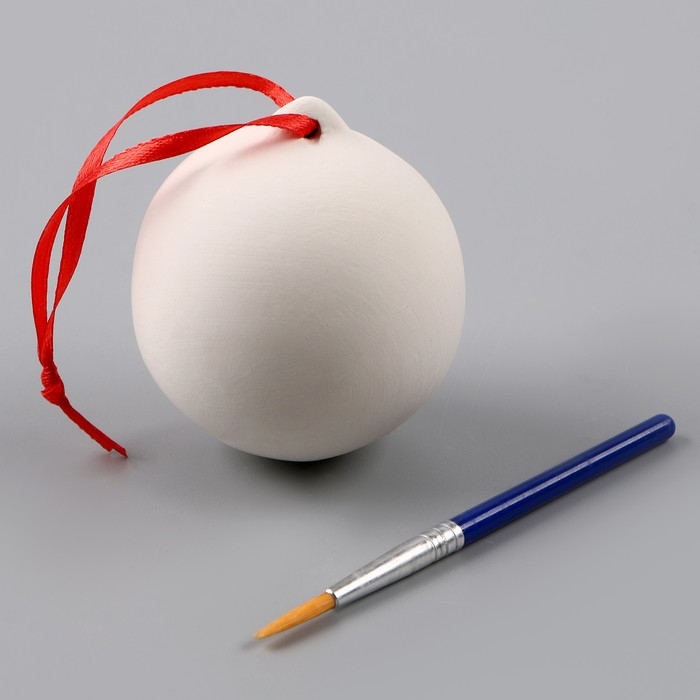 Новый год! Набор для творчества &laquo;Шар под раскраску&raquo;