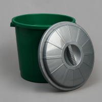 Бак хозяйственно-бытовой &laquo;Колор&raquo;, 40 л, с крышкой, цвет МИКС