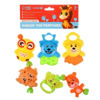 Набор погремушек &laquo;Собери меня&raquo;, 6 шт, Крошка Я