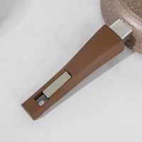 Сковорода &laquo;Гранит Brown&raquo;, d=20 см, антипригарное покрытие, съёмная ручка, цвет МИКС