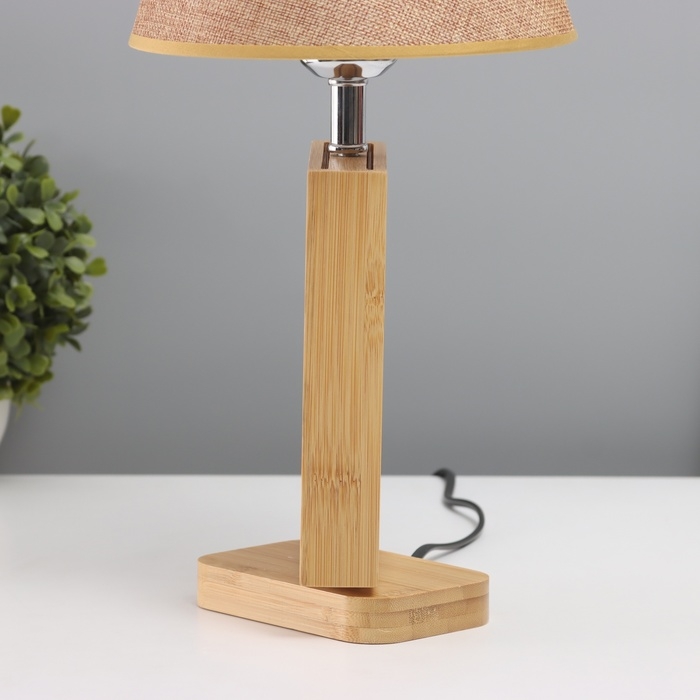 Лампа настольная с фоторамкой 12х17см (пластиковая вставка) 20х20х35см