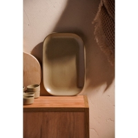 Блюдо фарфоровое SL Home &laquo;Песчаный бриз&raquo;, 29,5&times;20 см, цвет бежевый