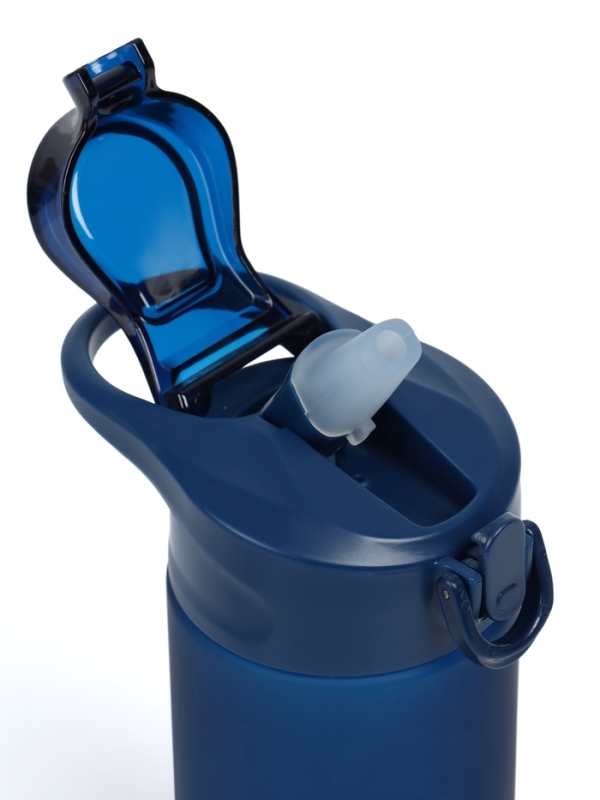 Бутылка для воды Onlytop, 550 мл, цвет синий