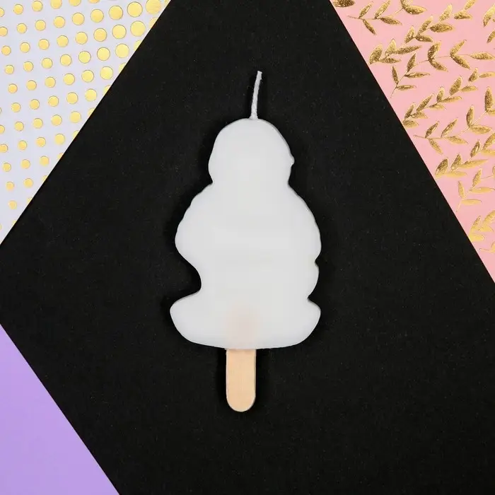 Свеча для торта &laquo;С Днём Рождения&raquo;, русалка, 4,3 х 7,3 см