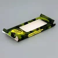 Подарочная коробка под плитку шоколада, с окном,&laquo;Настоящему мужчине&raquo;, 17.1&times;8&times;1.4 см