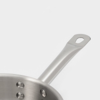 Сковорода-сотейник d=20 см, h=6 см, толщина стенки 0,6 мм, индукция