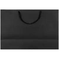 Пакет бумажный Bicolor, белый с черным