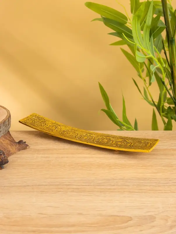 Подставка под благовония "Активация чакр" алюминий 25 см