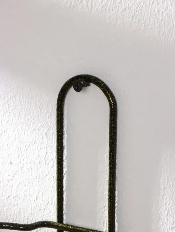 Подвес для кашпо настенный d=16 см, Золотой  "Одиночка"