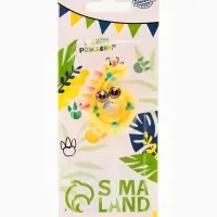 Свеча для торта цифра 6 &laquo;Зверюшка&raquo;, 5 см