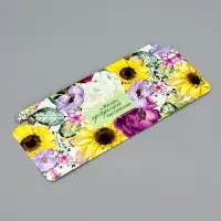 Подарочная коробка под плитку шоколада, без окна, &laquo;Комплимент&raquo;, 17.1&times;8&times;1.4 см