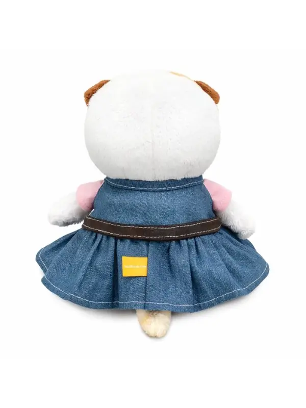 Мягкая игрушка "Кошечка Ли-Ли baby в сарафане "Деним", 20 см LB-157