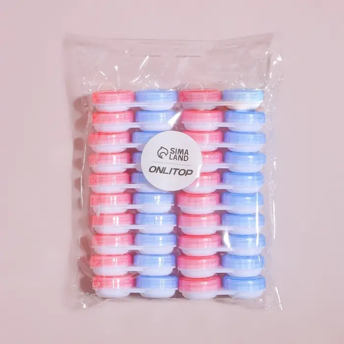 Контейнер для контактных линз &laquo;Холод&raquo;, фасовка 20 шт., МИКС