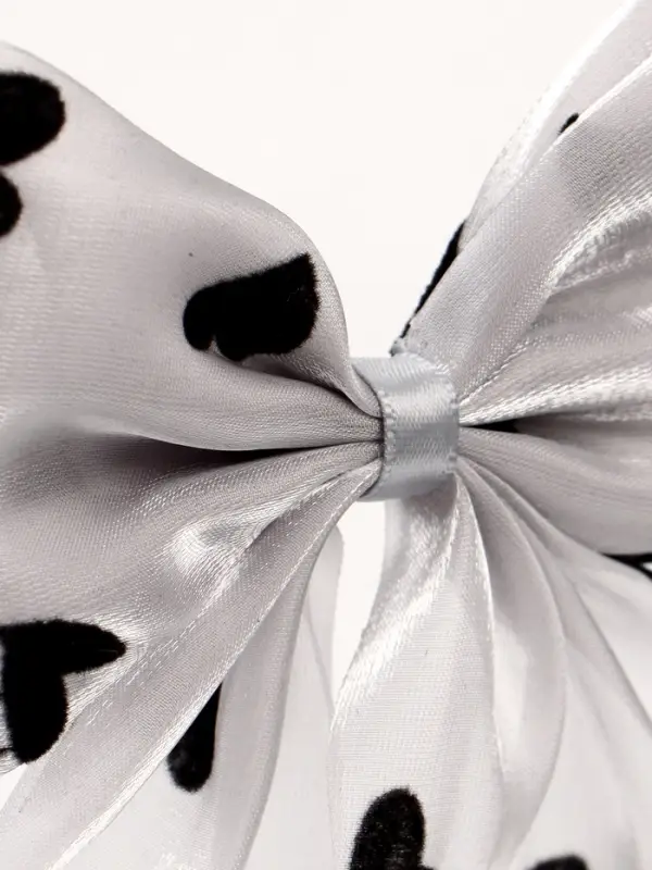 Бант для волос на заколке «Сердечки», Принцессы Бант для волос на заколке «Сердечки», Принцессы