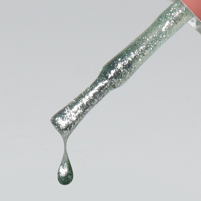 Гель лак для ногтей &laquo;COLOR CHROME&raquo;, 3-х фазный, 10 мл, LED/UV, цвет зелёный (64)