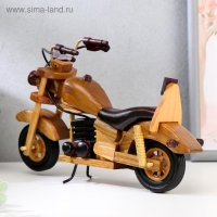 Сувенир дерево "Модель мотоцикла" МИКС 14х23,5х5 см