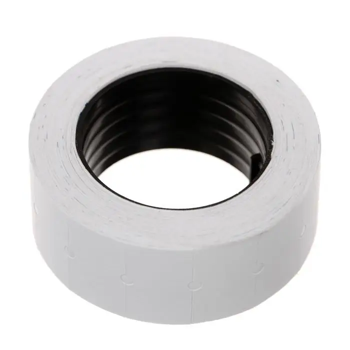 Этикет-лента 21&times;12 мм, прямоугольная, белая, 500 этикеток