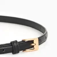 Ремень жен 02-01-01-01, Март2501, 1,3*0,3*110 см, без винта, пряж золото, 1 прокол,