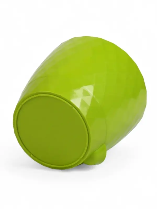 Кашпо с прикорневым поливом "Румба" 1 л, D13,5 см, h-12 см, цвет киви