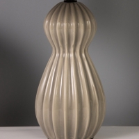 Лампа настольная "Поэзия" 40Вт Е14 срый 24х24х38см