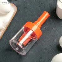 Кисть с ёмкостью, силикон, 6&times;15 см, МИКС