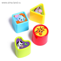 Развивающая игрушка &laquo;Музыкальный сортер&raquo;, звук, цвет МИКС