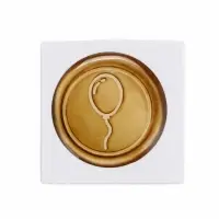 Конверт для денег с наклейкой, &laquo;С днём рождения!&raquo;, тиснение, 17.5 х 9 см