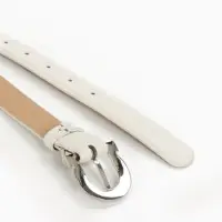 Ремень жен 04-01-02-01, Март2507, 2,3*0,3*110 см, без винта, пряж металл, 1 прокол,