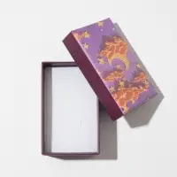 Коробочка подарочная под набор &laquo;Ночь&raquo;, 5&times;8 (размер полезной части 4.5&times;7.5 см), цветная, вставка белая