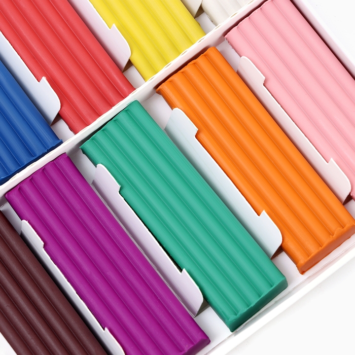 Пластилин 10 цветов мягкий 200 г со стеком &laquo;1 сентября&raquo;