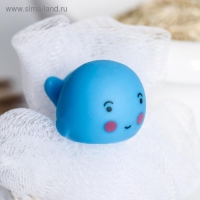 Мочалка детская для купания &laquo;Кит&raquo;