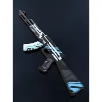 Набор сувенирное оружие &laquo;Геометрия&raquo;, автомат, пистолет, нож охотничий, 3 шт