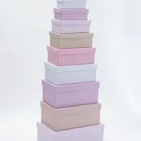 Набор коробок 10 в 1 "Мечта" 30 х19 х 12 - 11 х 6,5 х 4 см