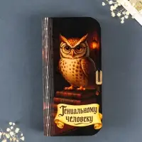 Купюрница "Гениальному человеку" 17х8,5 см