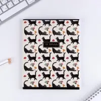 Тетрадь в клетку, 48 л., А5, на скрепке, блок №1 &laquo;Волшебство&raquo; МИКС