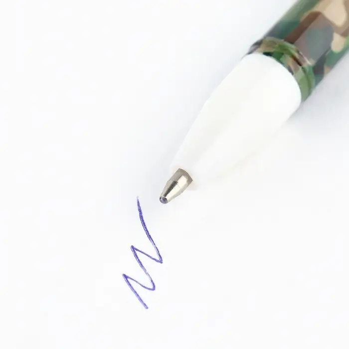 Ручка шариковая пластик шариковая, синяя паста, 0.5 мм &laquo;Защитнику&raquo;