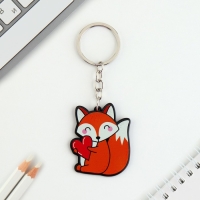 Брелок для ключей акриловый &laquo;Лиса&raquo;, 3,5 х 10 см