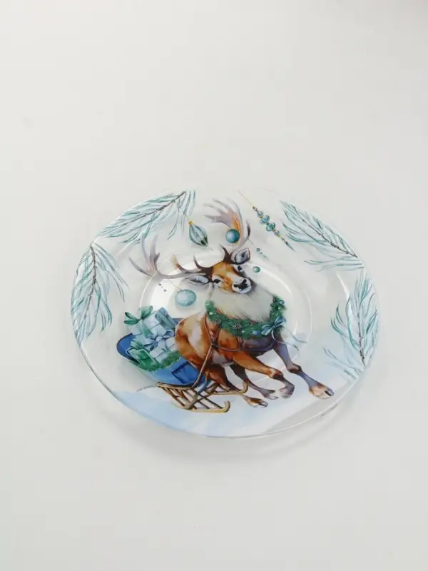 Тарелка новогодняя &laquo;Новый год&raquo;, 19.6 см