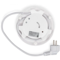 Чайник HYK-G2409 1.7л. 2200Вт белый серебристый