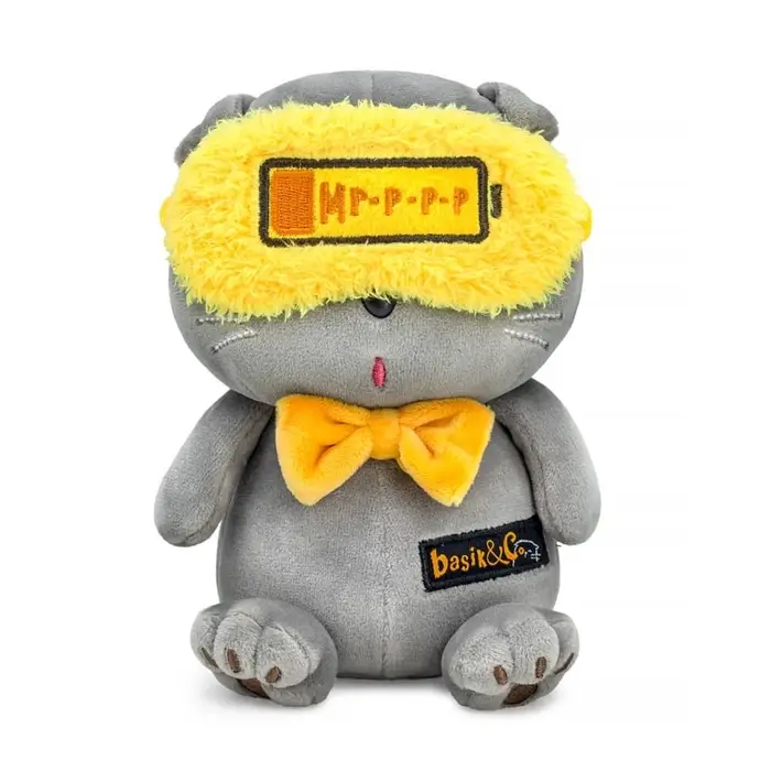 Мягкая игрушка "Кот Басик "На подзарядке", 16 см KsE-004