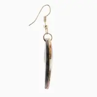 Серьги "Морская ракушка" ракушка 5,5х2 см