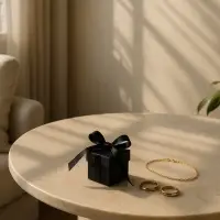 Коробочка подарочная складная &laquo;Презент&raquo; 6&times;6&times;6, черный