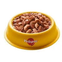 Влажный корм Pedigree для собак всех пород, кролик/индейка в соусе, пауч, 85 г