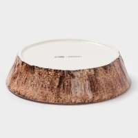 Тарелка глубокая Magistro "Wood" 18см 18,2х4,2 см