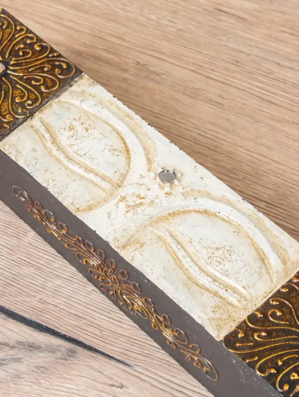 Шкатулка "Будда" 32х7х7 см, МДФ